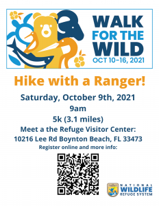 hike with a ranger flyer